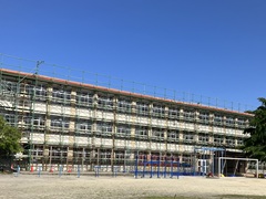 鹿児島県鹿児島市　枠組足場工事