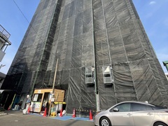 鹿児島市　くさび緊結式足場工事