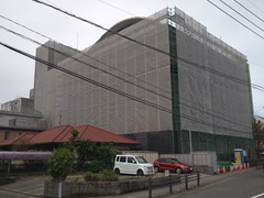 鹿児島市永吉町　くさび緊結式足場工事